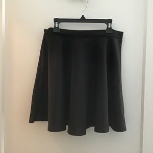 Black skater skirt